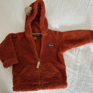 Patagonia Synchilla Fleece jacket with ears
